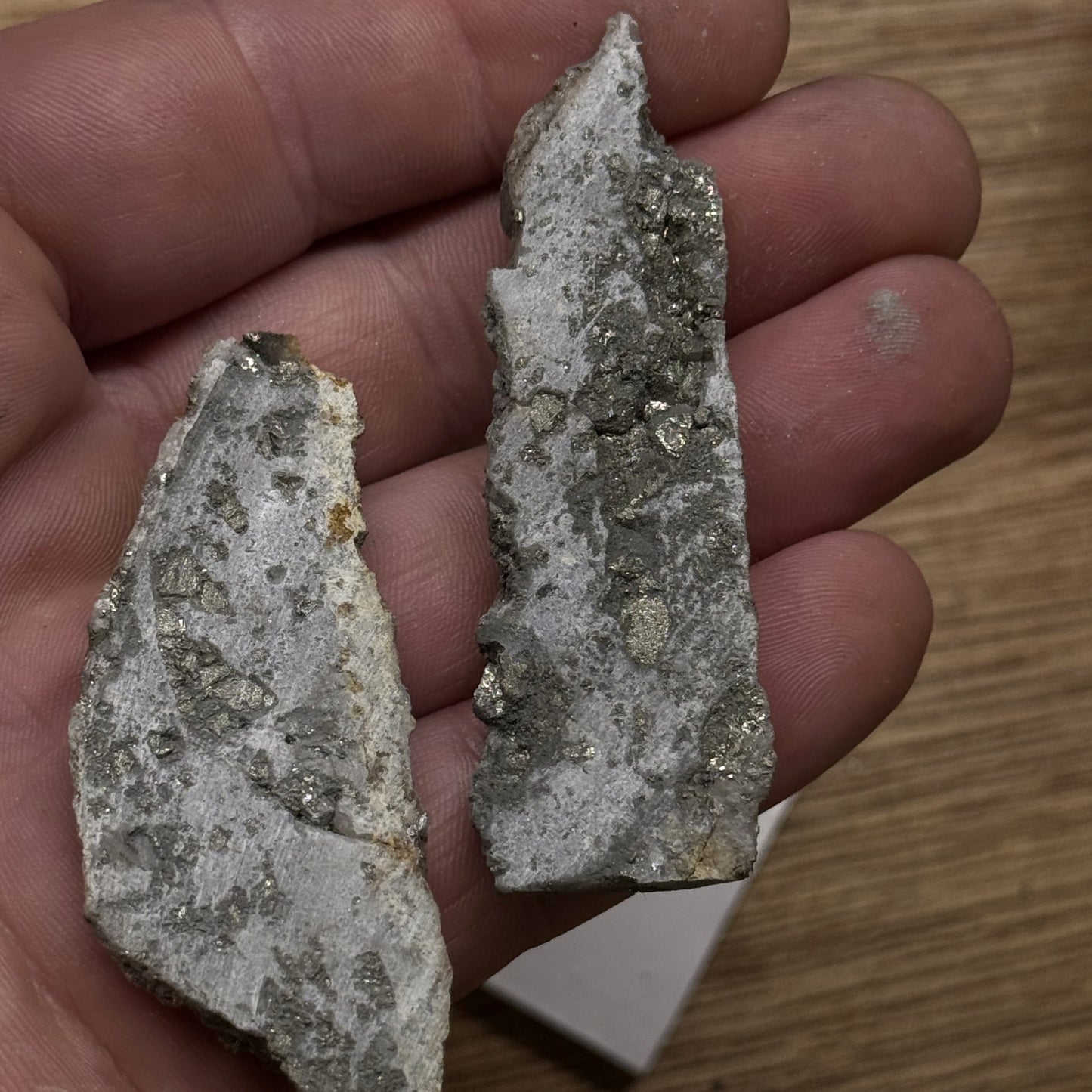 King Monarch Gold Mine Pyrite Earrings INNER EARTH Stone Resin Jewelry