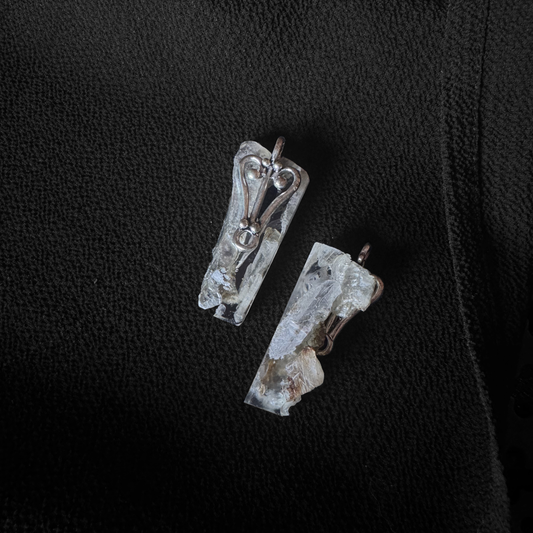 Great Plains Gypsum Stone Resin Necklaces INNER EARTH