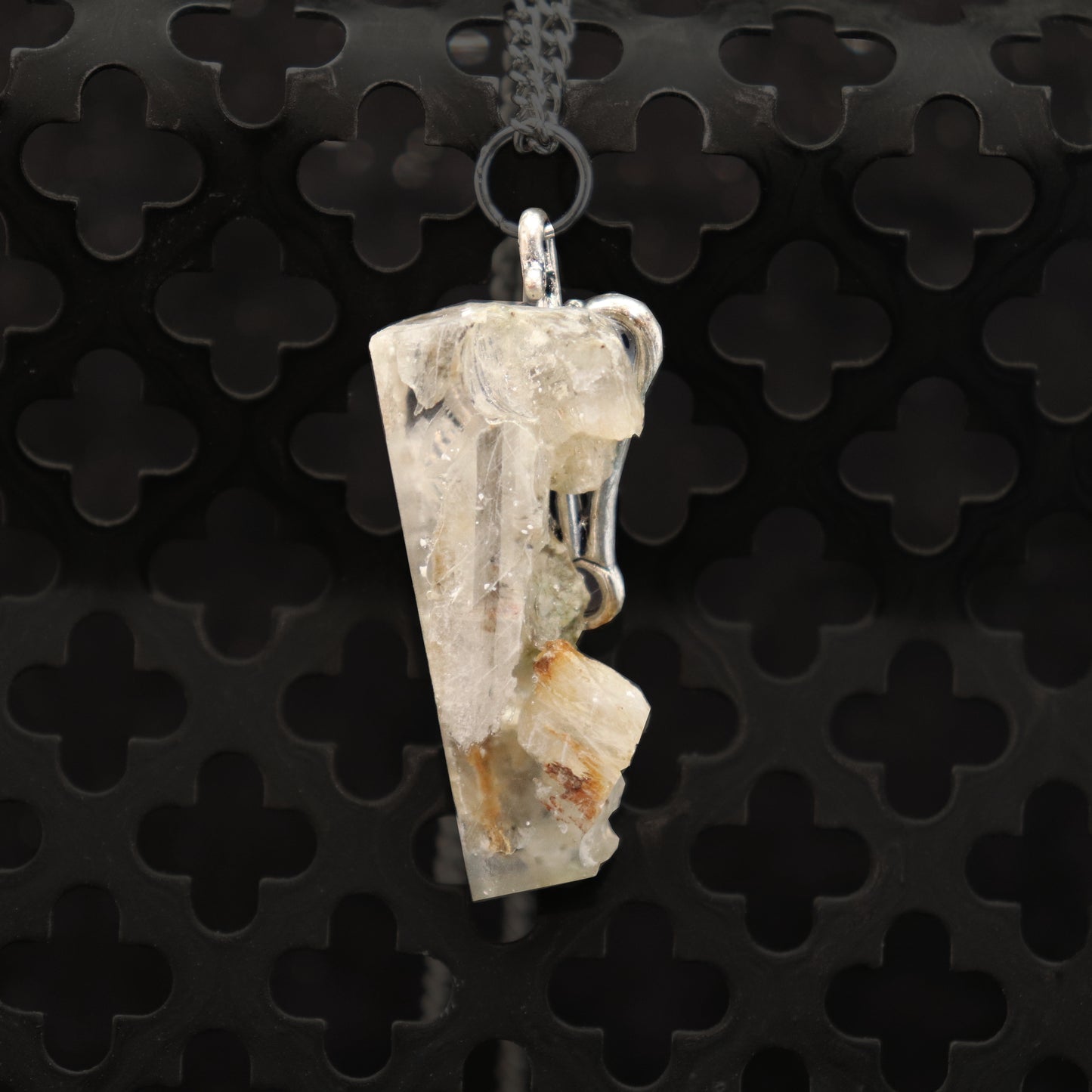 Great Plains Gypsum Necklace INNER EARTH Stone Resin Jewelry