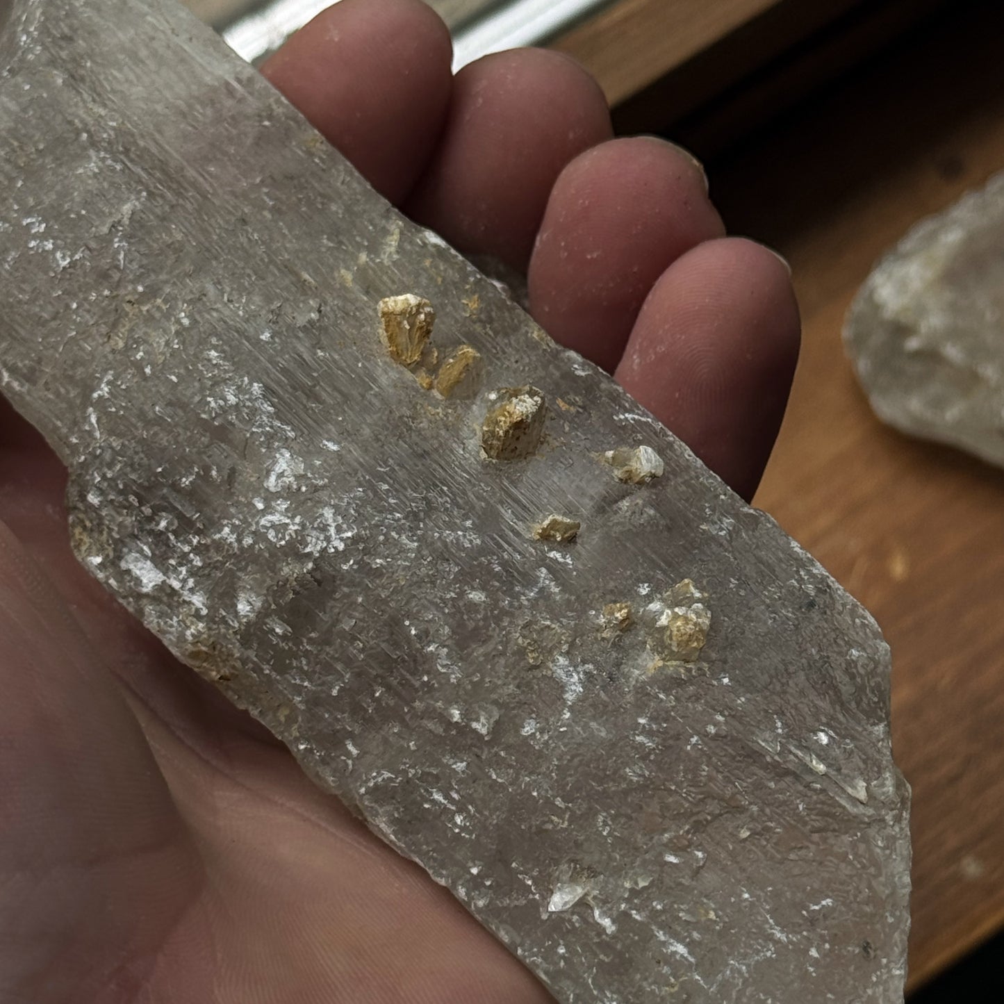 Great Plains Gypsum Earrings INNER EARTH Stone Resin Jewelry