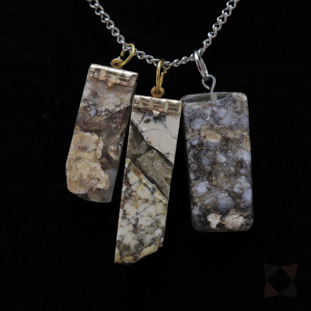 Ogallala Opalstone Necklace INNER EARTH Stone Resin Jewelry
